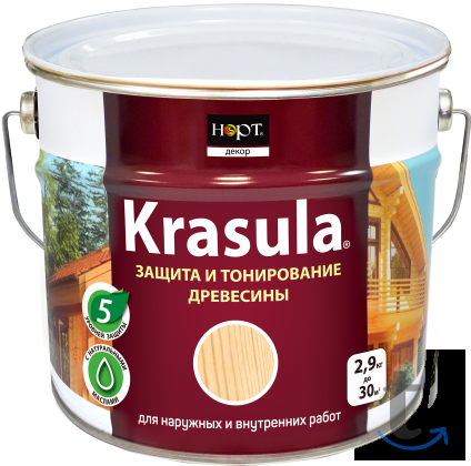 Красула для защиты и тонирования древесины в Краснодаре