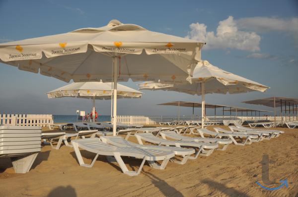 Зонт 4х4 м. пляжный, торговый, для кафе блочного слож в Краснодаре