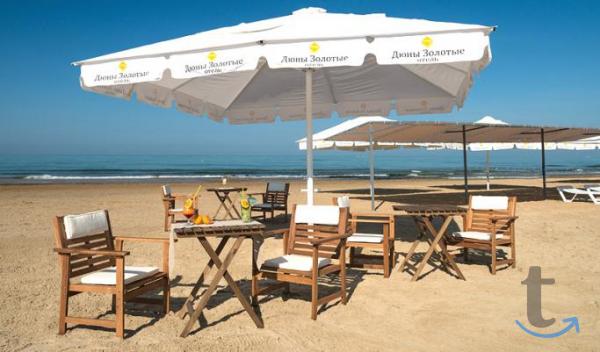 Зонты для кафе, торговые, пляжные, дачные в ассортименте в Краснодаре