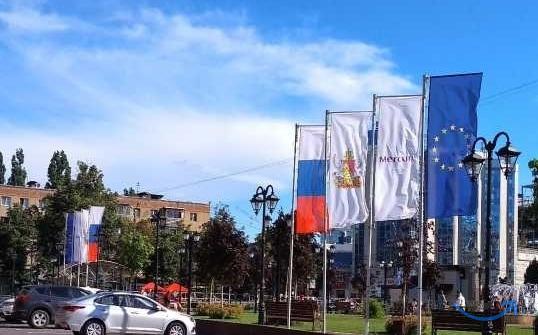 Изготовим знамёна и флаги  на заказ в Воронеже. в Воронеже