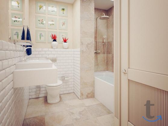 2 -к. квартира в аренду, 65 м2, 12 /14 эт. в Сочи