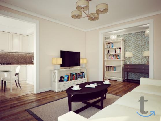 2 -к. квартира в аренду, 65 м2, 12 /14 эт. в Сочи