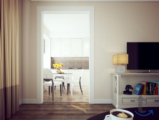 2 -к. квартира в аренду, 65 м2, 12 /14 эт. в Сочи