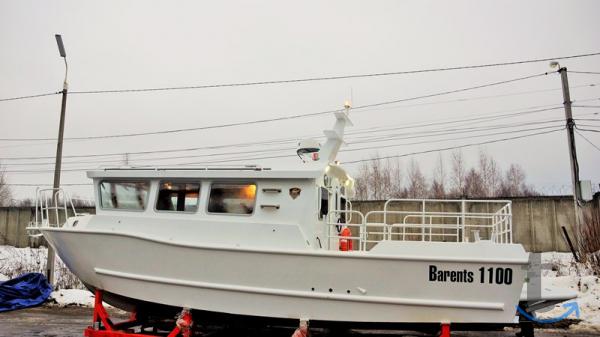 Водометный катер баренц 1100 в Усть-Камчатске