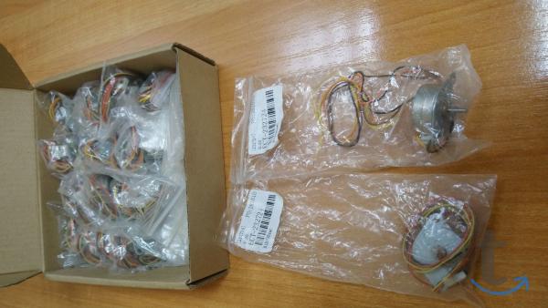 Шаговый двигатель для термопринтера Zebra Swecoin TTP в Самаре