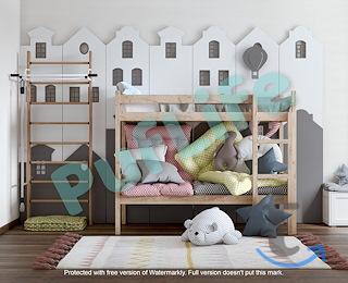 Двухъярусные кровати из массива сосны от производител в Кемерово