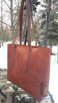 женская сумка шоппер кожаная в Саратове