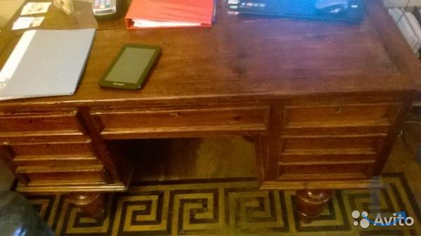 Старинная мебель стол письменный в Рыбинске