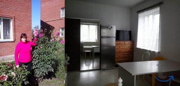 1 -к. квартира в аренду, 34 м2, 1 /3 эт. в Новосибирске