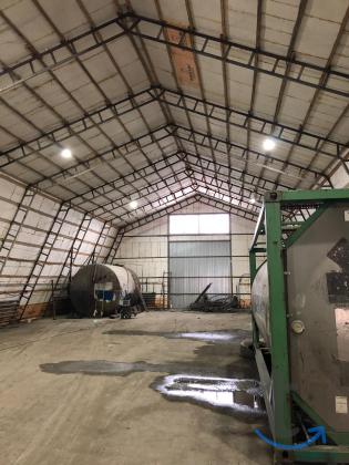 Теплый ангар 600м2 в аренду на охраняемой территории в Кинеле