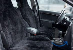 Объявление: Универсальные меховые накидки в салон автомобиля в Челябинске