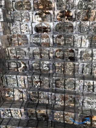 Объявление: колотый темный камень для стен фасада, забор и колонн в Сочи