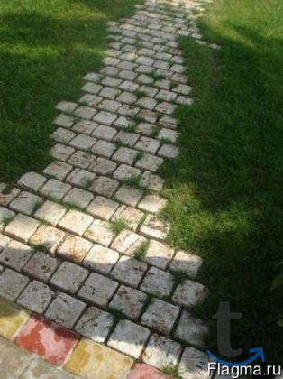 Объявление: Брусчатка из природного камня на террасах и дорожках в Сочи