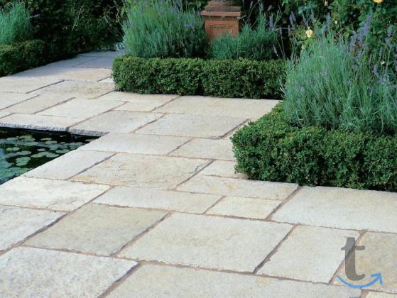 Объявление: Брусчатка из природного камня на террасах и дорожках в Сочи