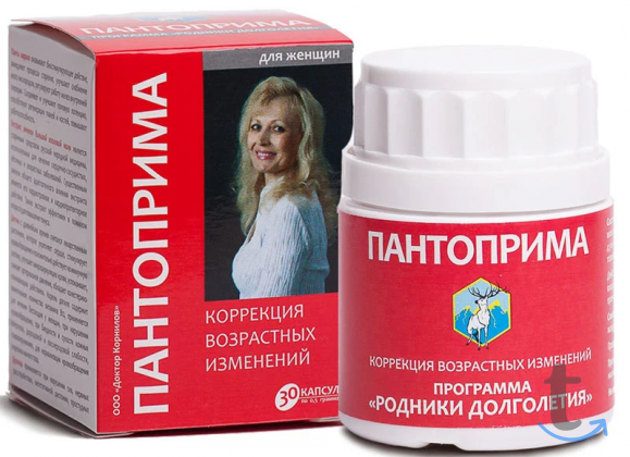 Биодобавка Пантоприма 30 капсул в Симеферополе