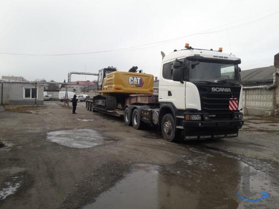 Аренда трала. Трал 40 тонн. Перевозка негабарита в Москве