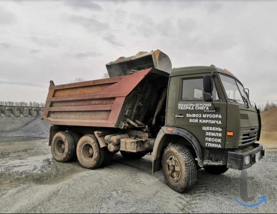 Услуги экскаватора, погрузчика, самосвала. Песок, щеб в Йошкар-Оле