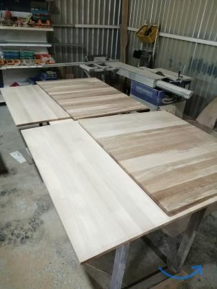 Щит из массива дуба в Краснодаре