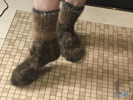 Носки из шерсти собаки в Зеленогорске