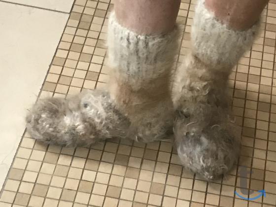 Объявление: Носки из шерсти собаки в Зеленогорске
