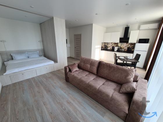 1 -к. квартира в аренду, 37 м2, 22 /25 эт. в Сочи