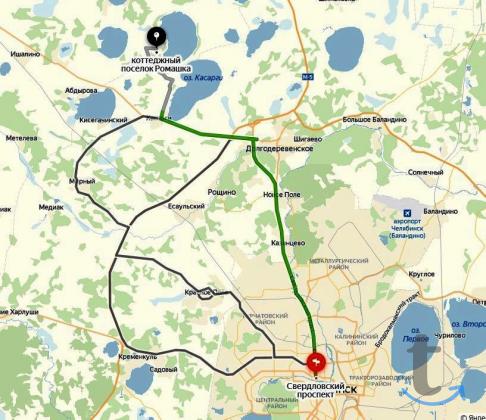 Земля на лечебном озере Курги в Челябинске