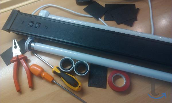 Объявление: Ремонт светильников освещение аквариума в Москве