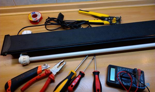 Объявление: Ремонт светильников освещение аквариума в Москве