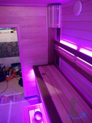 монтаж саун под ключ в Парголово