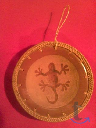 Декоративная тарелка Ящерка в Санкт-Петербурге