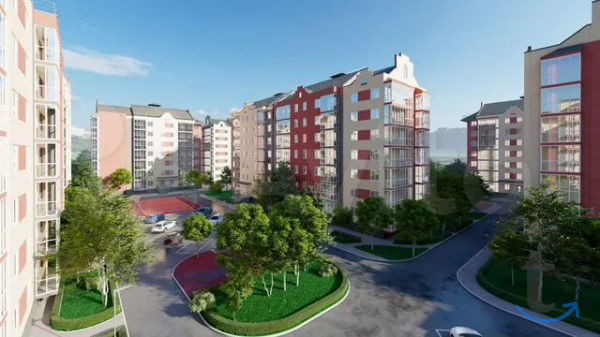2 -к. квартира, 55 м2, 3 /7 эт. в Краснодаре