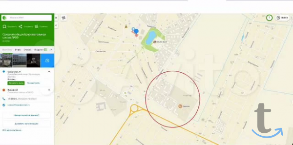 2 -к. квартира, 55 м2, 3 /7 эт. в Краснодаре