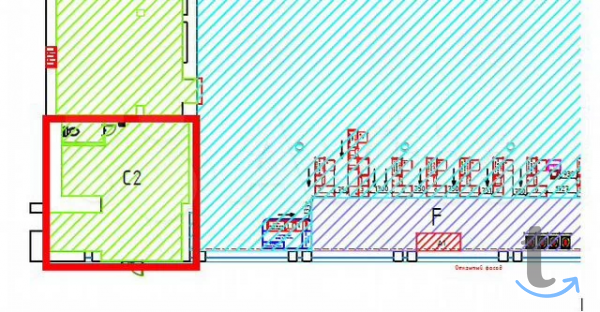 Торговая площадь, 54.9 м² в Санкт-Петербурге