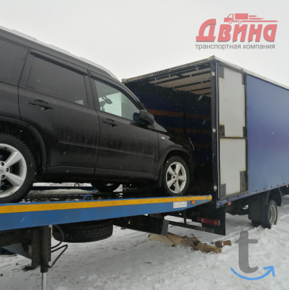 Перевозка автомобиля по РФ в Архангельске