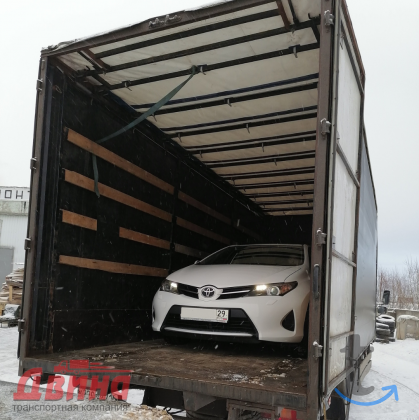Перевозка автомобиля по РФ в Архангельске