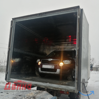 Перевозка автомобиля по РФ в Архангельске