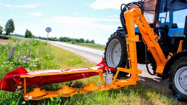 Объявление: Косилка дорожная навесная К-78 на манипуляторе в Барнауле