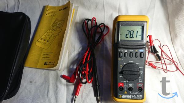 Объявление: Мультиметр цифровой С.А 5260  CYAUVIN  ARNOUХ Франция в Челябинске