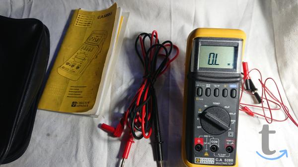 Объявление: Мультиметр цифровой С.А 5260  CYAUVIN  ARNOUХ Франция в Челябинске