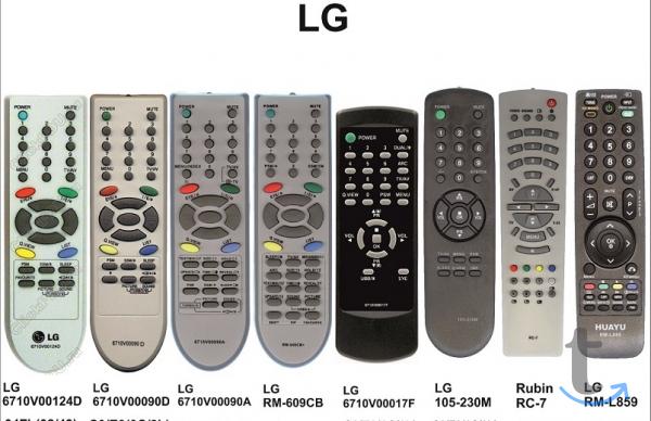 Объявление: Пульты для телевизора LG в Красногвардейском