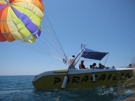 Объявление: Полёты на парашюте за катером над морем в Сочи, Адлер в Сочи