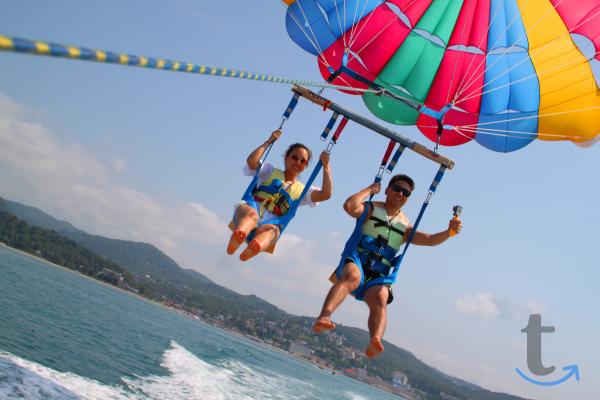 Объявление: Полёты на парашюте за катером над морем в Сочи, Адлер в Сочи