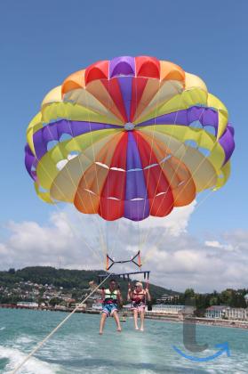 Объявление: Полёты на парашюте за катером над морем в Сочи, Адлер в Сочи