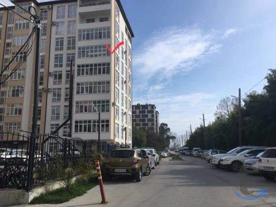 2 -к. квартира, 53 м2, 6 /9 эт. в Сочи