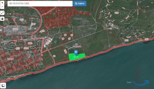 Участок 387 соток на берегу моря в Крыму в Керчи