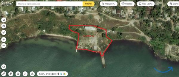 Крым участок с причалом в Керчи в Керчи