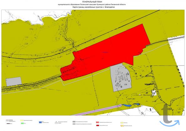 Продам земельный участок 4,6 га. на трассе М-5 Урал в Кузнецке