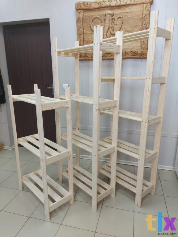 Стеллаж деревянный 4 полки. в Ярославле