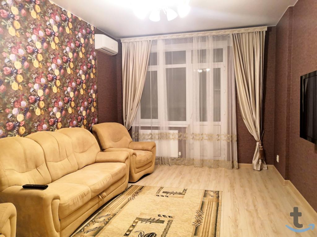 Сдам 1кв. Хозяйка. Центр. ЖК «Aвроpa-Пaрк». 50м. Евро (Краснодар, улица Шоссе Нефтяников, 22к1)