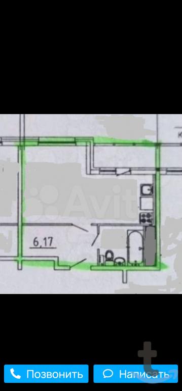 Студия, 31 м2, 8 /18 эт. в Санкт-Петербурге